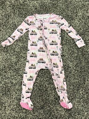 Posh Peanut cruisin’ Malibu Barbie footie sleeper pajamas